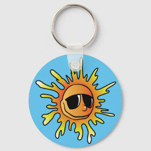 Sun Sunglasses Key Ring