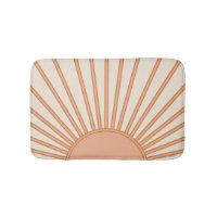 Sun Sunrise Earth Tones Terracotta Retro Sunshine