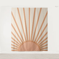 Sun Sunrise Earth Tones Terracotta Retro Sunshine