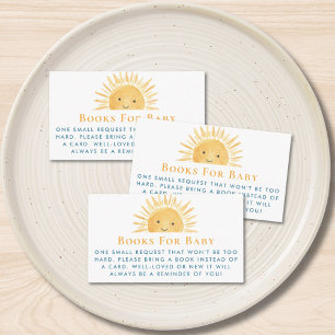 Sun Sunshine Books for Baby Enclosure Card