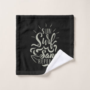 Sun Surf Sand Repeat Wash Cloth