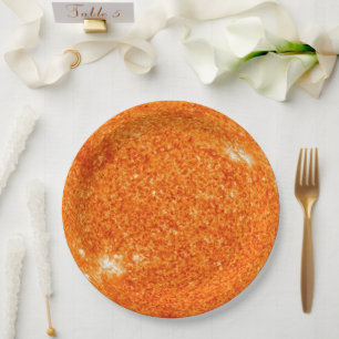 Sun Tableware from Celestial Collection Paper Plate