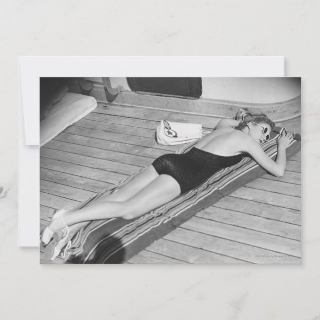 Sun Tanning Woman (Front)