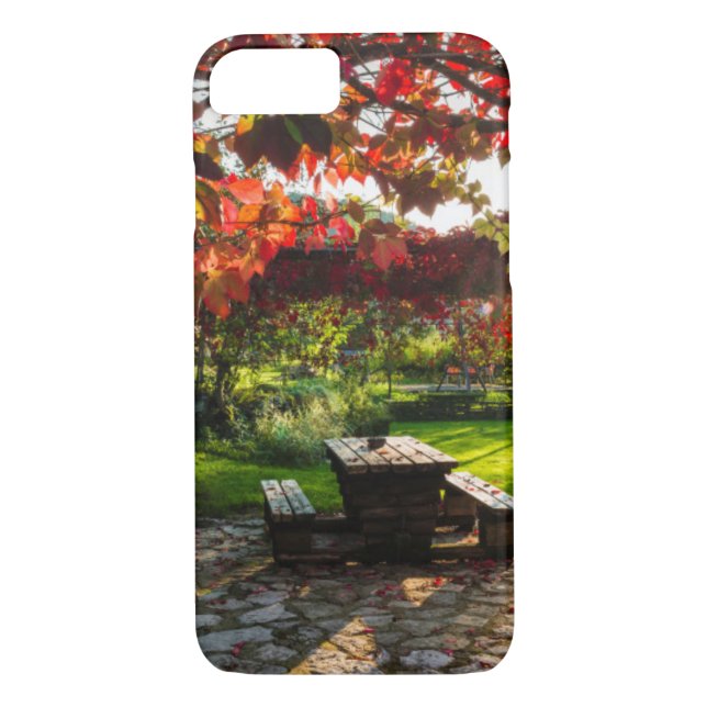 Sun through autumn leaves, Croatia Case-Mate iPhone Case (Back)
