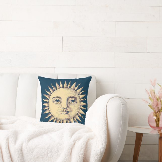 Sun Throw Pillow (Couch)