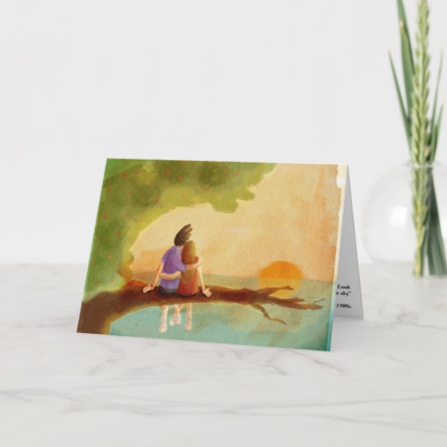 Sun to the Earth Card (Front)