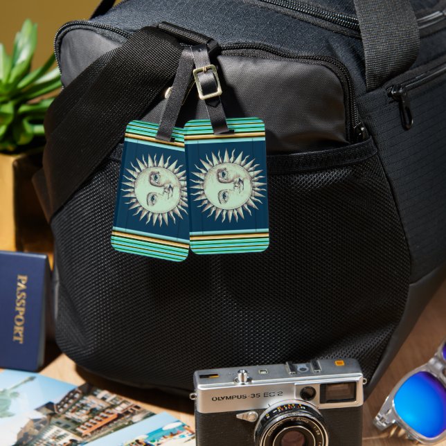 Sun Travel Tag (Front & Back)