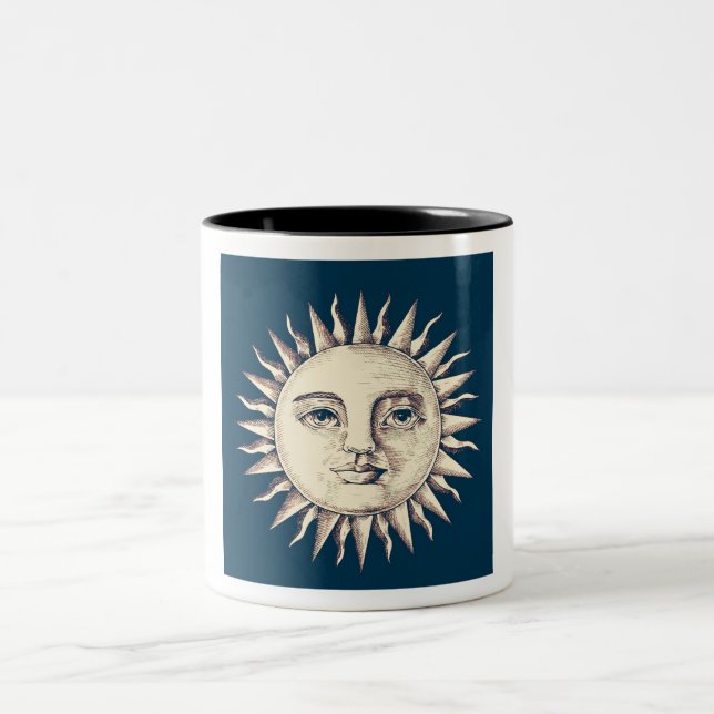 Sun Two-Tone Coffee Mug (Center)