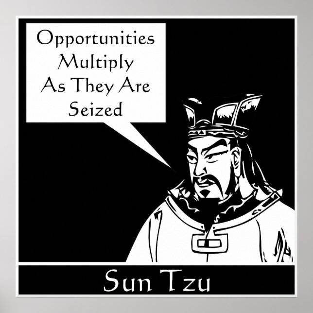 Sun Tzu -- Chinese Military Strategist Poster (Front)