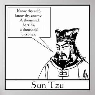 Sun Tzu -- Chinese Military Strategist Poster