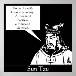 Sun Tzu -- Chinese Military Strategist Poster