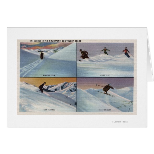 Sun Valley, ID - Ski (Front Horizontal)