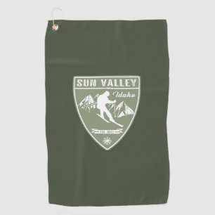 Sun Valley Idaho Golf Towel