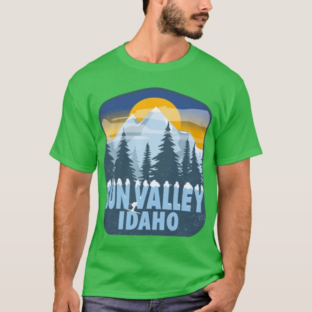 Sun Valley Idaho Oversized T-Shirt (Front)