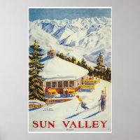 Sun Valley, Idaho, Ski Poster