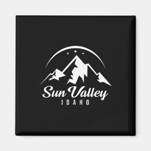 Sun Valley Idaho Ski Resort Skiing Snowboarding Magnet