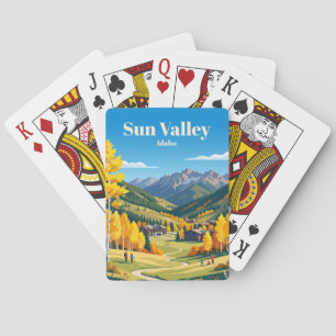 Sun Valley, Idaho, USA Playing Cards