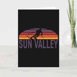 Sun Valley Idaho Usa Ski Resort Snowboarding Card