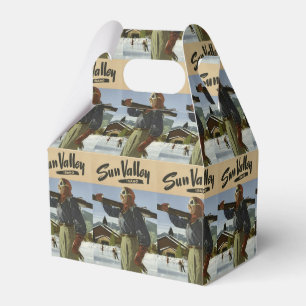 Sun Valley, Idaho Vintage Travel favor box