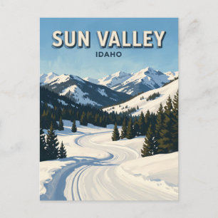 Sun Valley Nordic Centre Idaho Postcard
