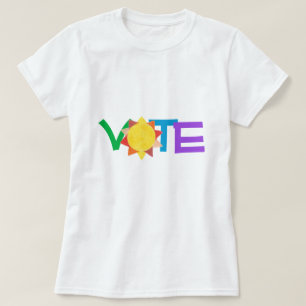 Sun Vote / Fun GOTV / Vote with Sun  T-Shirt