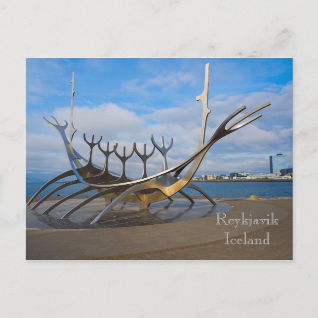 Sun Voyager, Reykjavik, Iceland, Postcard (Front)