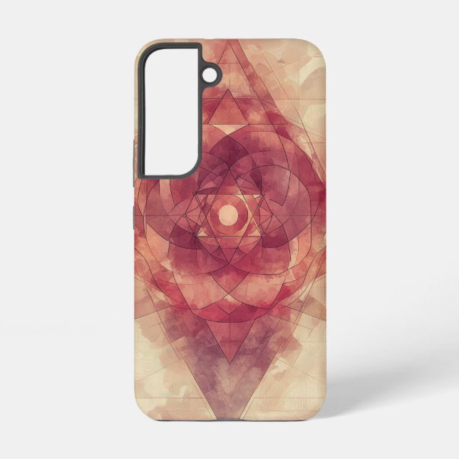 Sun Warrior Silhouette Phone Case (Back)