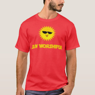Sun Worshiper Solar God Helios PV Renewable Energy T-Shirt