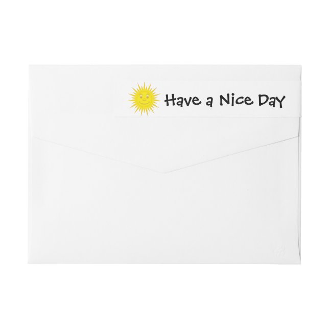 Sun Wrap Around Label (Back)