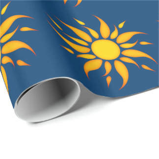 Sun Wrapping Paper