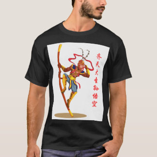 Sun Wukong with Golden Staff T-Shirt