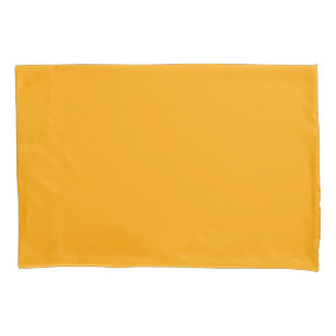 Sun Yellow colour Easily Customise This Pillowcase