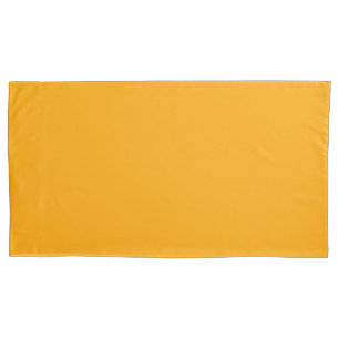 Sun Yellow colour Easily Customise This Pillowcase