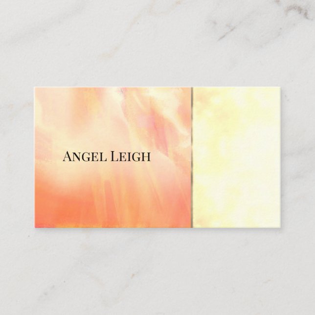 Sun, Yoga, Spiritual, Counseling, Business Cards (Front)
