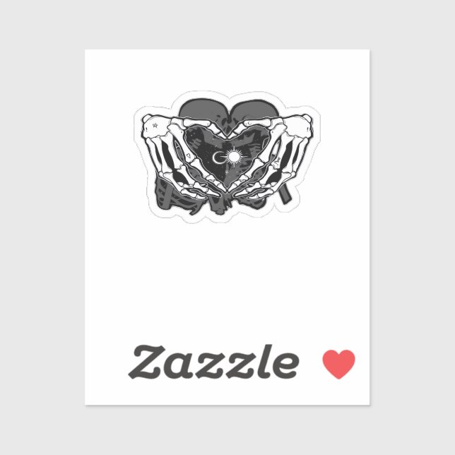 Sunand~1 - Skeleton Heart Hands  (Sheet)