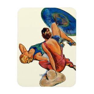 Sunbathers Magnet