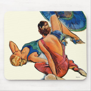 Sunbathers Mouse Mat