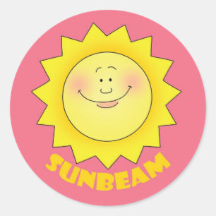 Sunbeam Classic Round Sticker