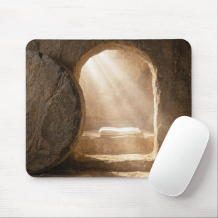 Sunbeams In an Empty Tomb Mouse Mat