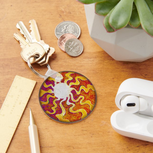 Sunbeams Sunshine Sun Key Ring (Desk)