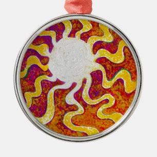 Sunbeams Sunshine Sun Metal Tree Decoration