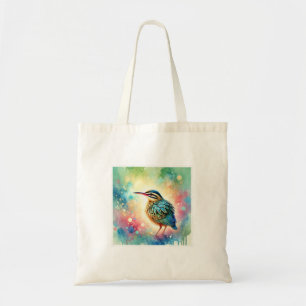 Sunbittern bird 270824AREF131 - Watercolor Tote Bag