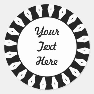 SunBurst 04 Classic Round Sticker