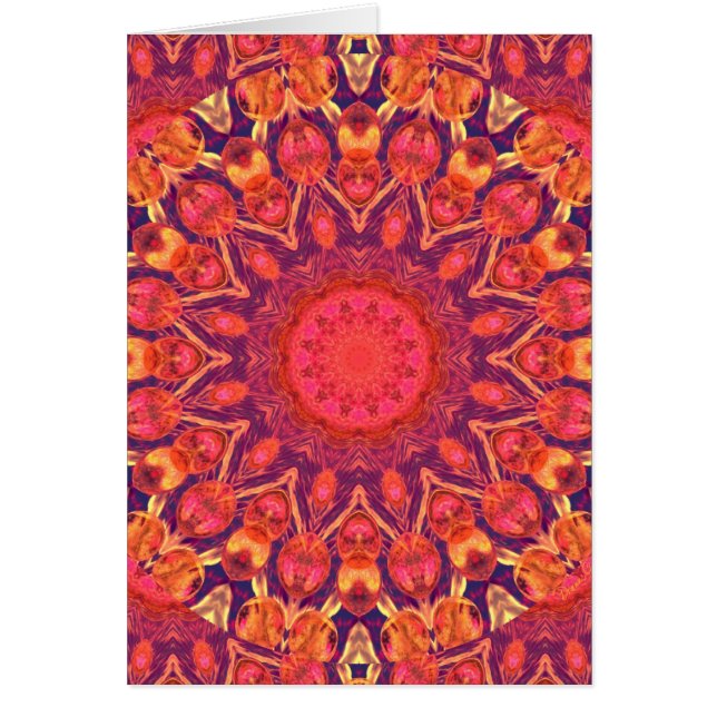Sunburst, Abstract Star Circle Dance (Front)