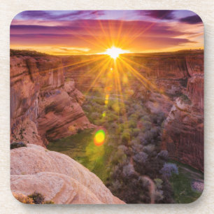 Sunburst at Canyon de Chelly, AZ Coaster