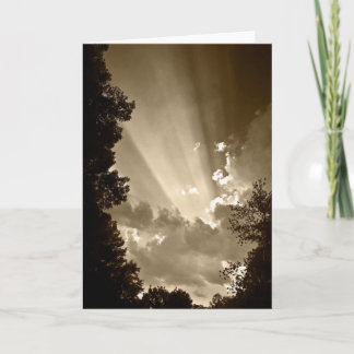 Sunburst Card