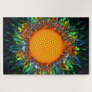 Sunburst Daisy (Deluxe) Jigsaw Puzzle