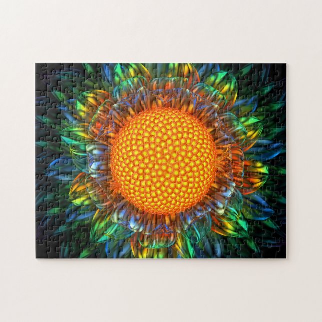 Sunburst Daisy Jigsaw Puzzle (Horizontal)