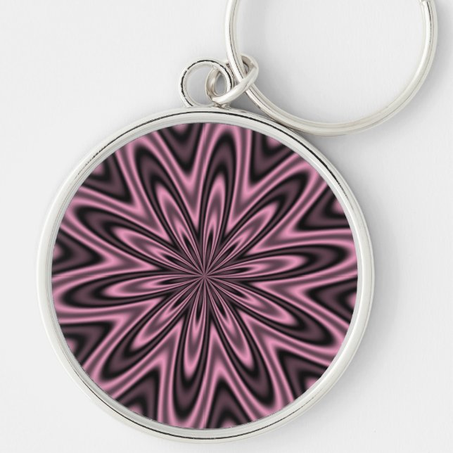 Sunburst Daisy Key Ring (Front)