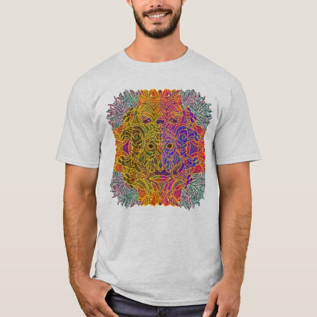 Sunburst Mask T-Shirt (Front)